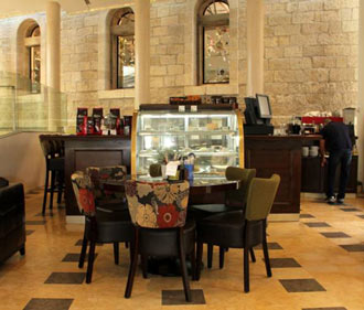 Greg Cafe Mamila Jerusalem - Indoors