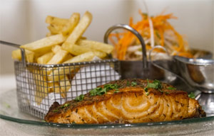 Waffle Bar Ramat Eshkol -  Fish and Chips